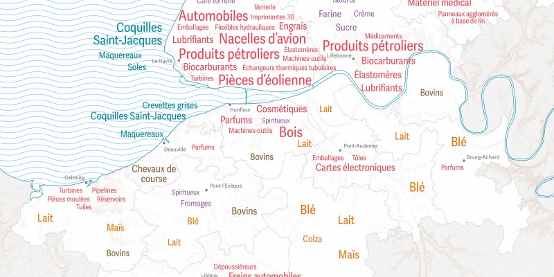 Les productions territoriales de l'estuaire de la Seine