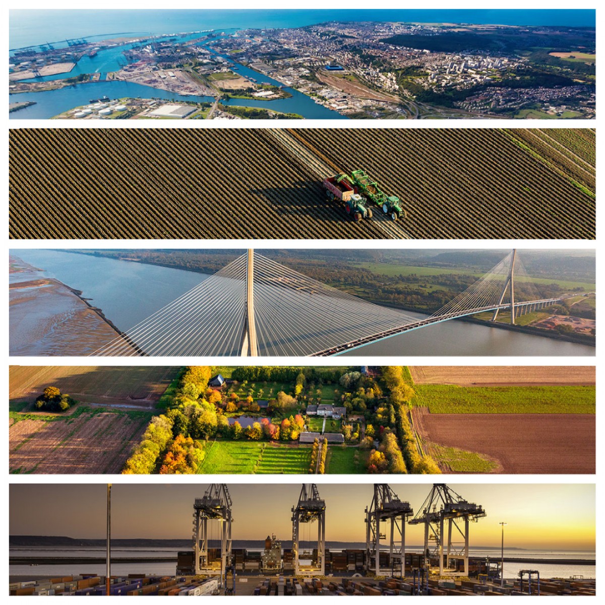 Montage photos pour L'Agence