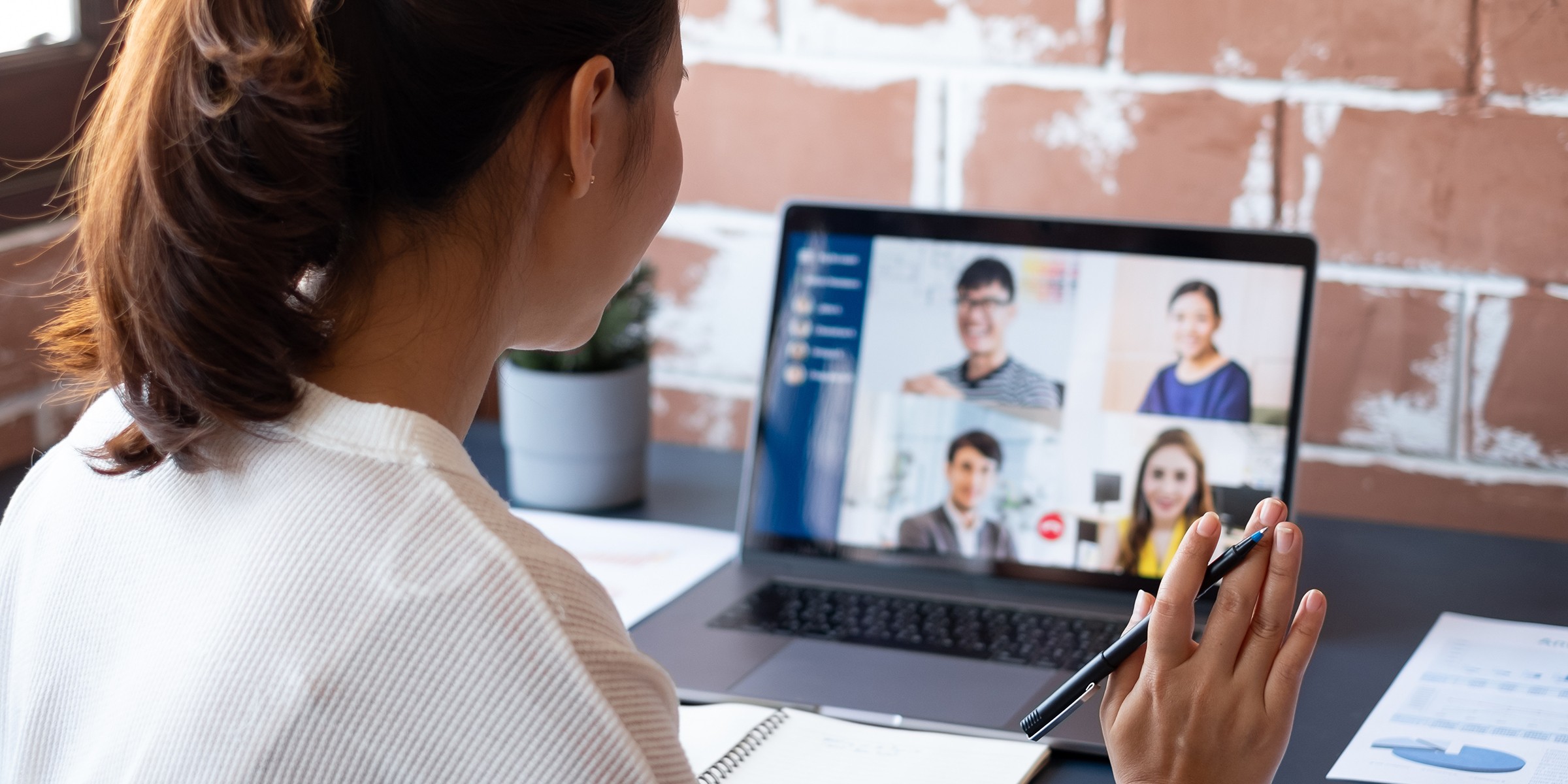 L'équipe de l'AURH en télétravail