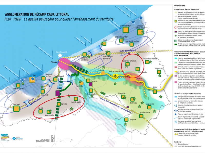 PLUi Fécamp - Carte PADD 3